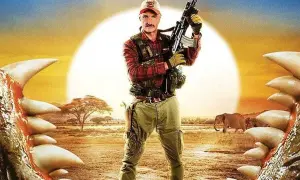 Il cast di Tremors si prepara alla caccia tra fauci giganti e un sole africano.