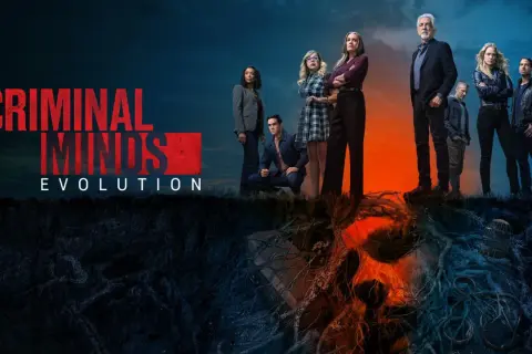 Il team di Criminal Minds Evolution affronta un nuovo, terrificante caso. Il logo rosso e nero domina la scena.